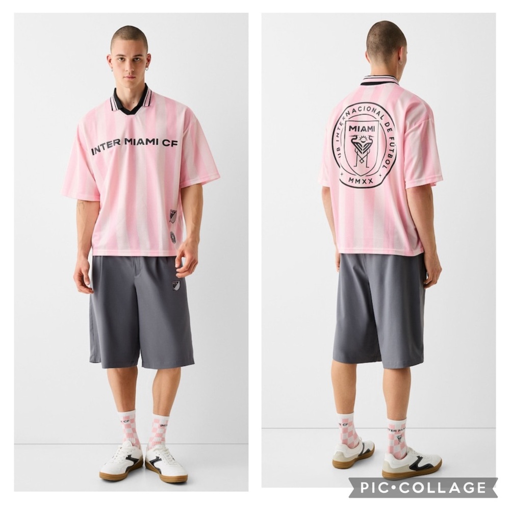 Bershka MLS Inner Miami CF Shorts